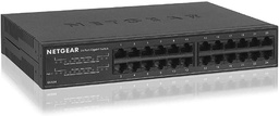 [417600] NETGEAR 24-Port Gigabit Ethernet Unmanaged Switch GS324 Desktop/Rackmount