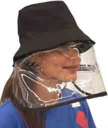 [420011] Protective Hat Masks- Cotton face shield cap