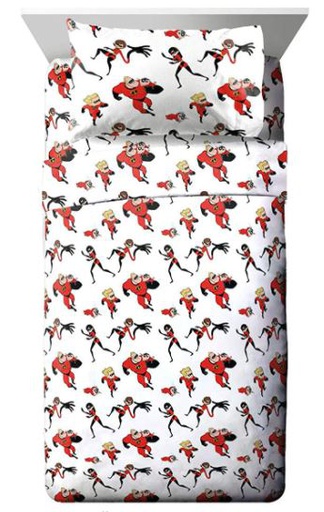 [416010] 35798 SHEET SET,3pcTWIN INCREDIBLES2 C-id JF20350T