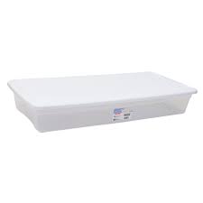 [417989] 11024- STORAGE BOX,41QT CLEAR FLAT C-ID 19608006 STERILITE