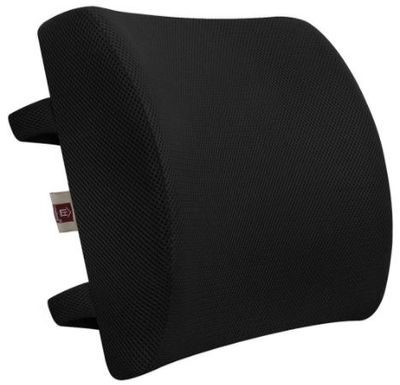 [420769] Memory Foam Lumbar Support Back Cushion with 3D Mesh Cover