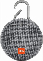 [420783] JBL Clip 3 Portable Bluetooth Speaker (Stone Grey)