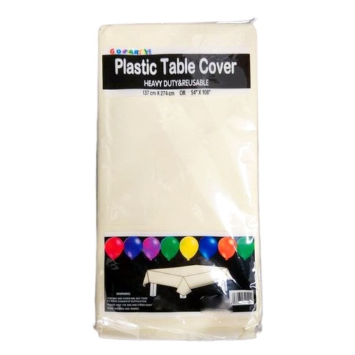 [423975] 692 TABLE COVER IVORY 6937264840490 *
