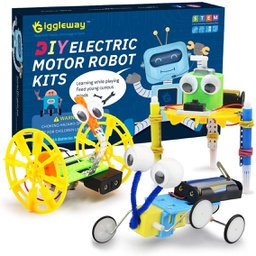 [428133] GW-3SETS2 GIGGLEWAY ELECTRIC MOTOR ROBOTIC SCIENCE DIY STEM TOYS FOR KID BUILDING SCIENCE EXPERIMENT KITS