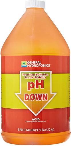 [487874] General Hydroponics pH DOWN 1 Gallon