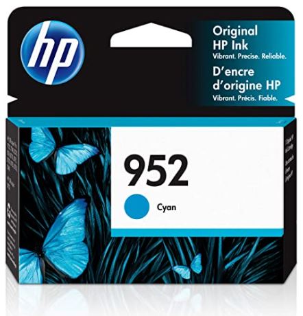 [490680] HP 952 Original Cyan Ink Cartridge