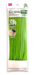 [494160] GARDENING VINYL COVERED WIRE STRINGS approx.7.8in. 200PCS LIGHT GREEN