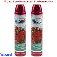 [494503] 30-W-AF-RB/107553-WIZARD AIR FRESHENER 10 OZ ROSE BOUQUET
