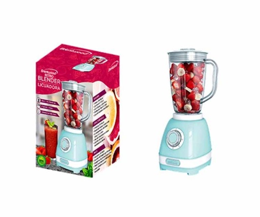 [492329] JB-330BL  2-SPEED RETRO BLENDER W/PLASTIC JAR BL 4/C