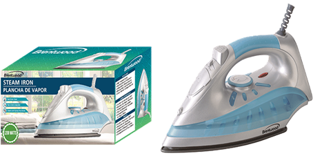 [492334] MPI-60  STEAM IRON WHT 10/C