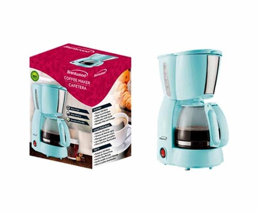 [492339] TS-213BL  4 CUP COFFEE MAKER BL 6/C