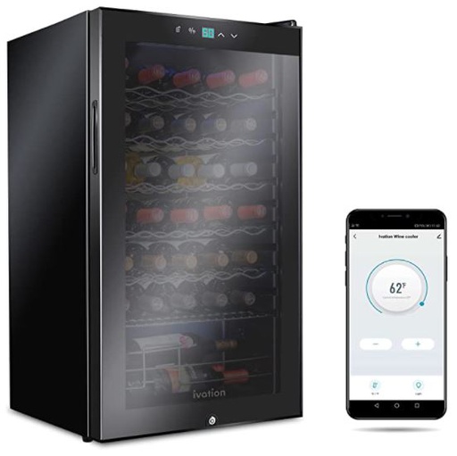 [501766] 34 Bottle Refrigerator with Wi-Fi App Control Refrigeration System