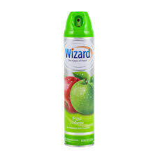 [505992] 30-W-AF-FA WIZARD, AIR FRESHENER SPRAY FRESH APPLE 10oz  12/CS