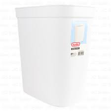 [506384] 108232-STERILITE VANITY WASTEBASKET 2.5GL WHITE
