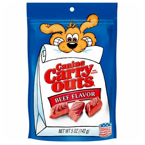 [314191] 246801-DOG TREAT CANINE CARRY OUTS BEEF FLAVOR 12/C