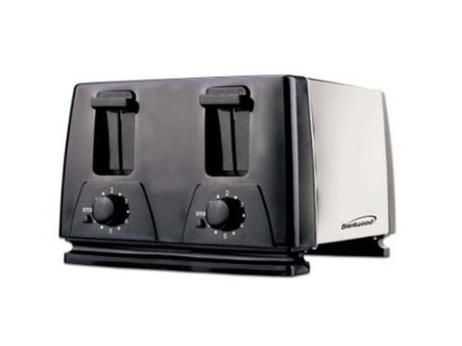 [522284] TS-284 4-SLICE TOASTER - BLK/SS 4/CS