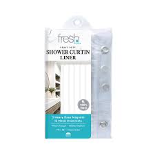 [518415] 371-CL Clear PVC Shower Curtain Liner (24)