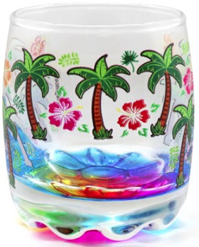 [547840] 18633 - PALMTREE R/BOW BOTM.2oz.SHOT GLASS