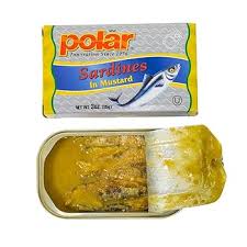 [627778] 778693 POLAR SARDINES IN MUSTARD 3 OZ 24/C
