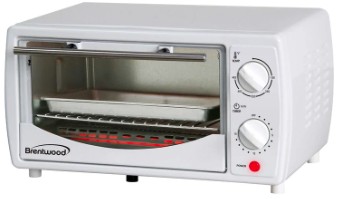 [600407] TS-345W - Stainless Steel 4 Slice Toaster Oven
