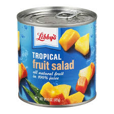 [680447] 20634 LIBBY'S TROPICAL FRUIT SALAD 15 OZ 12/PK