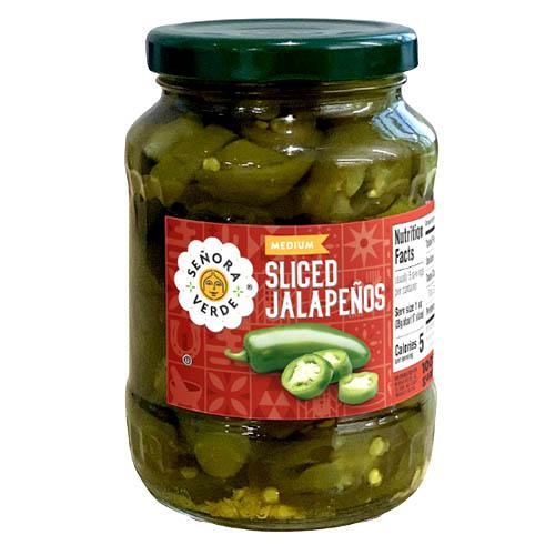 [680510] 11430 SENORA VARDE  Medium Sliced Jalapenos 12 OZ 12/PK