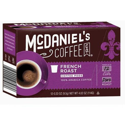 [681019] 36578 MCDANIELS FRNCH ROAST SNGLE SRV 12CT 4.02 OZ 6/PK
