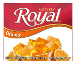 [681279] 629 ROYAL ORANGE GELATIN 1.41 OZ 12/PK