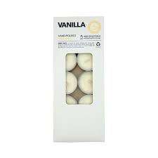 [690941] DV-37977-CANDLE TEALIGHT , 10PK VANILLA