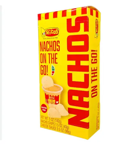 [704058] 131008 RICOS NACHOS ON THE GO CHIPS & SAUCE 5 OZ/6