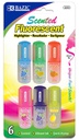 [379416] 2315-BAZIC Fruit Scented Mini Highlighters 6/PK 24/IC 144/C *