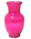 [493052] RF-72829-6 BH Pink Glass Ginger Vase 11x5.25in  6/C